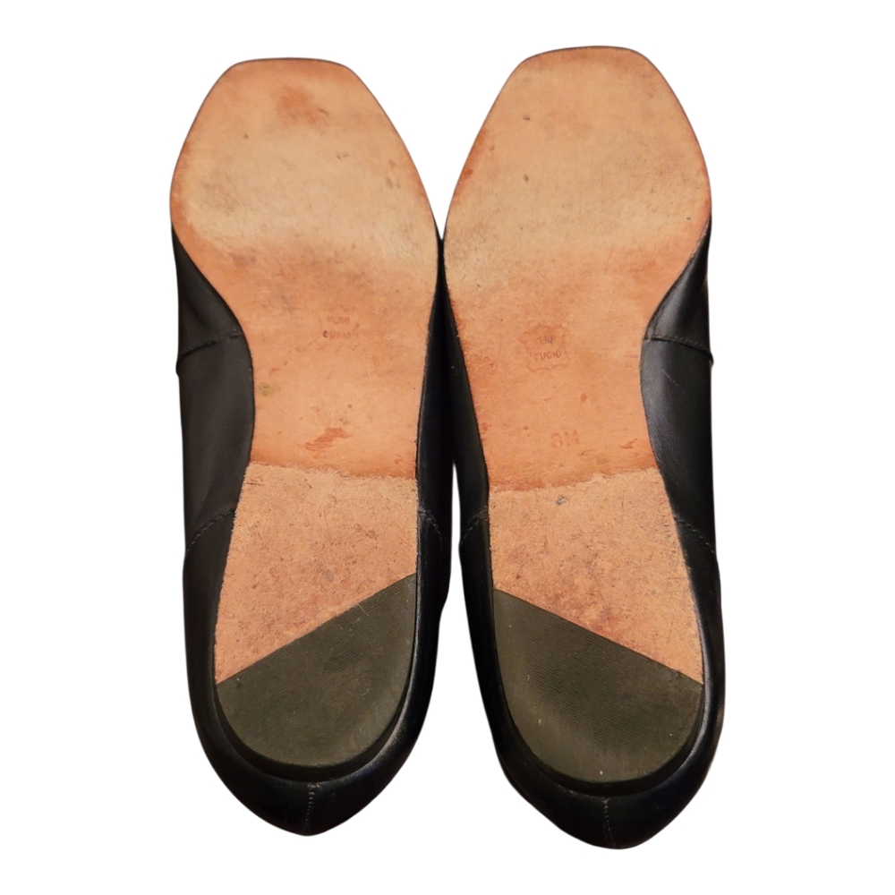 Enzo Angiolini Vero Cuoio Star Studded LeatherLoafers Flats. - Picture 8 of 12